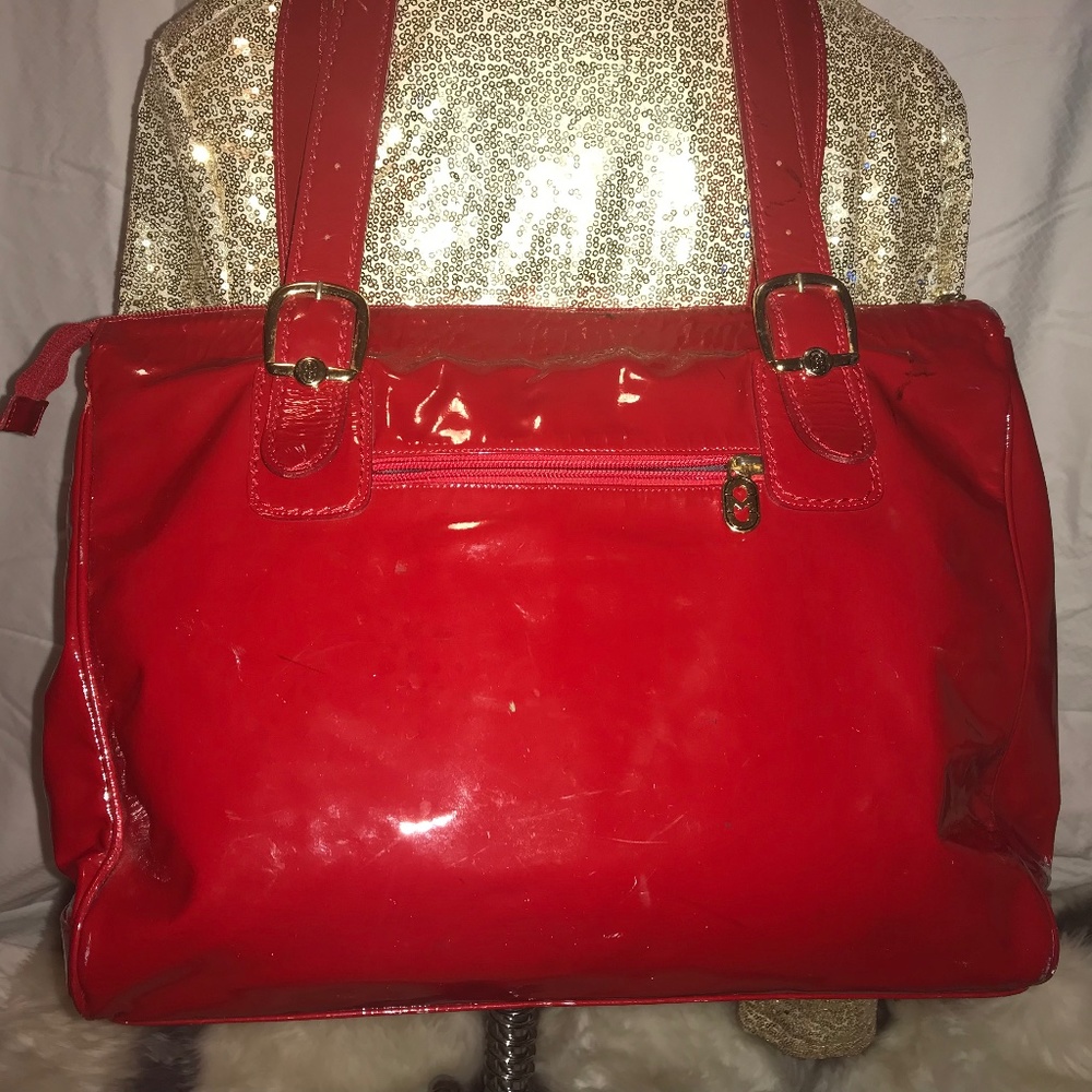 Leather Shoulder Tote Bag